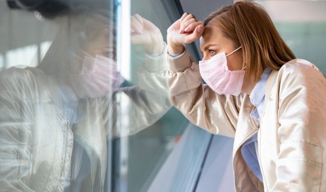 Mujer salud mental durante el covid